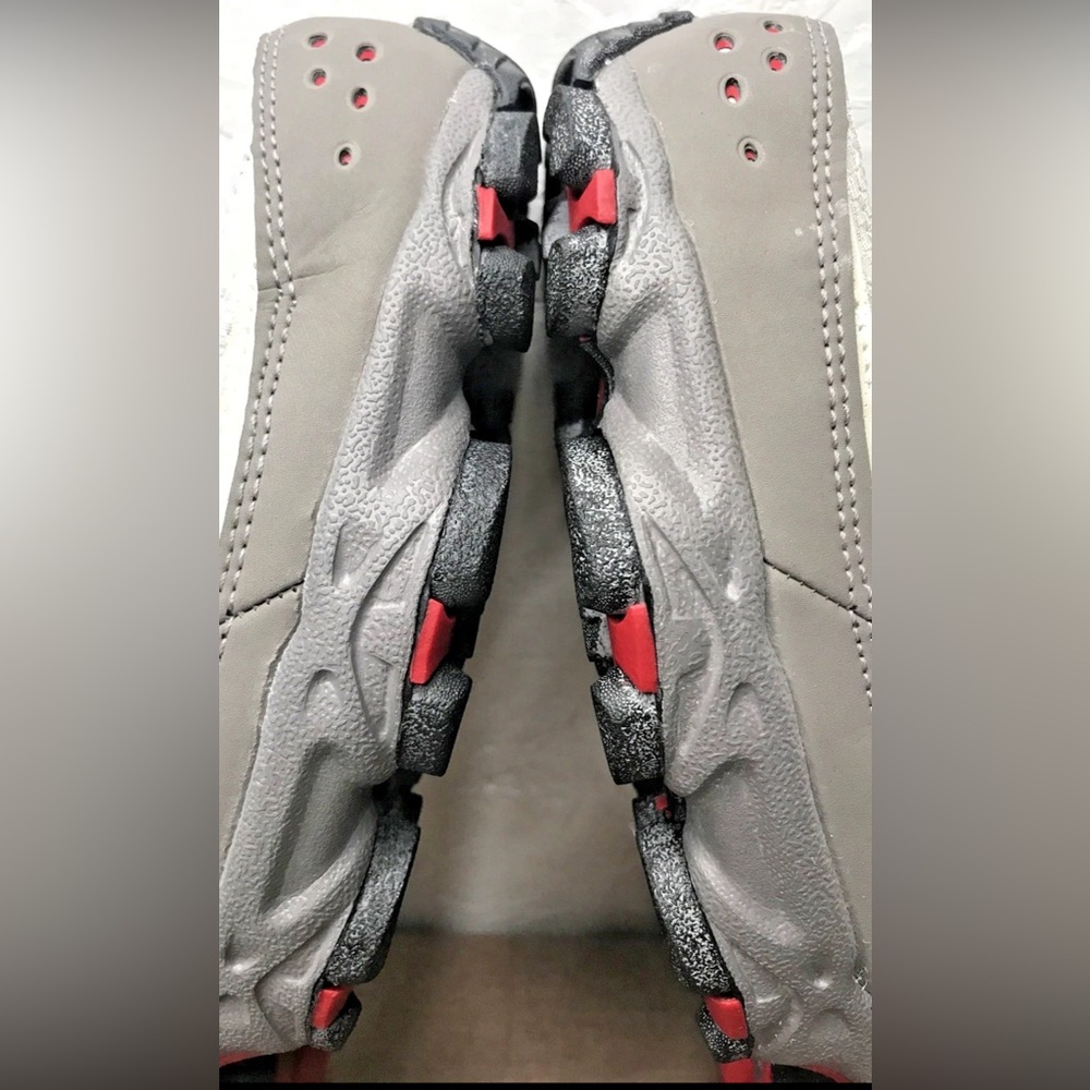 Excellent Made in USA New Balance 608 Men's 10D Sneakers All Terrain Gray Mesh - Picture 12 of 16